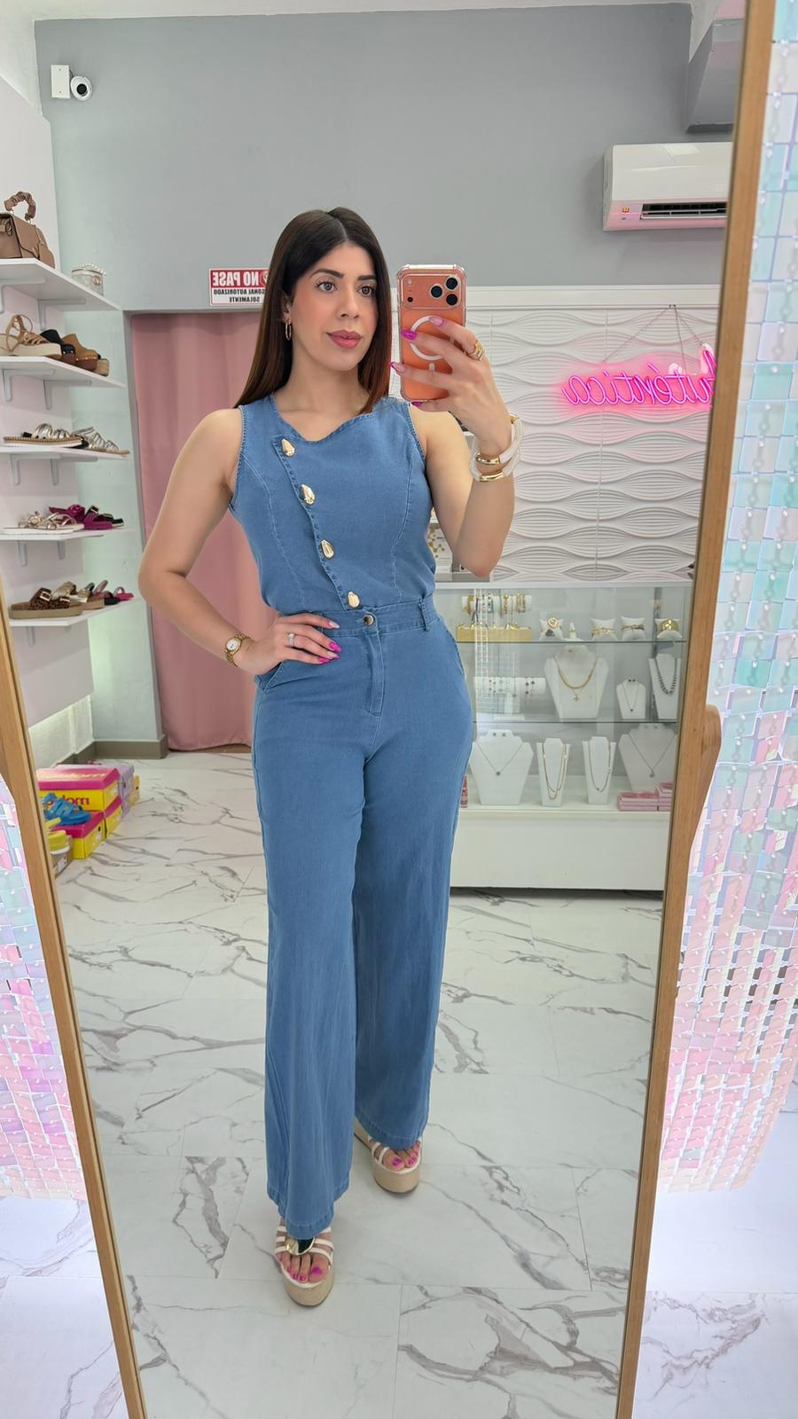 Amanda Denim Set