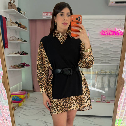 Elena Blusón/Minidress